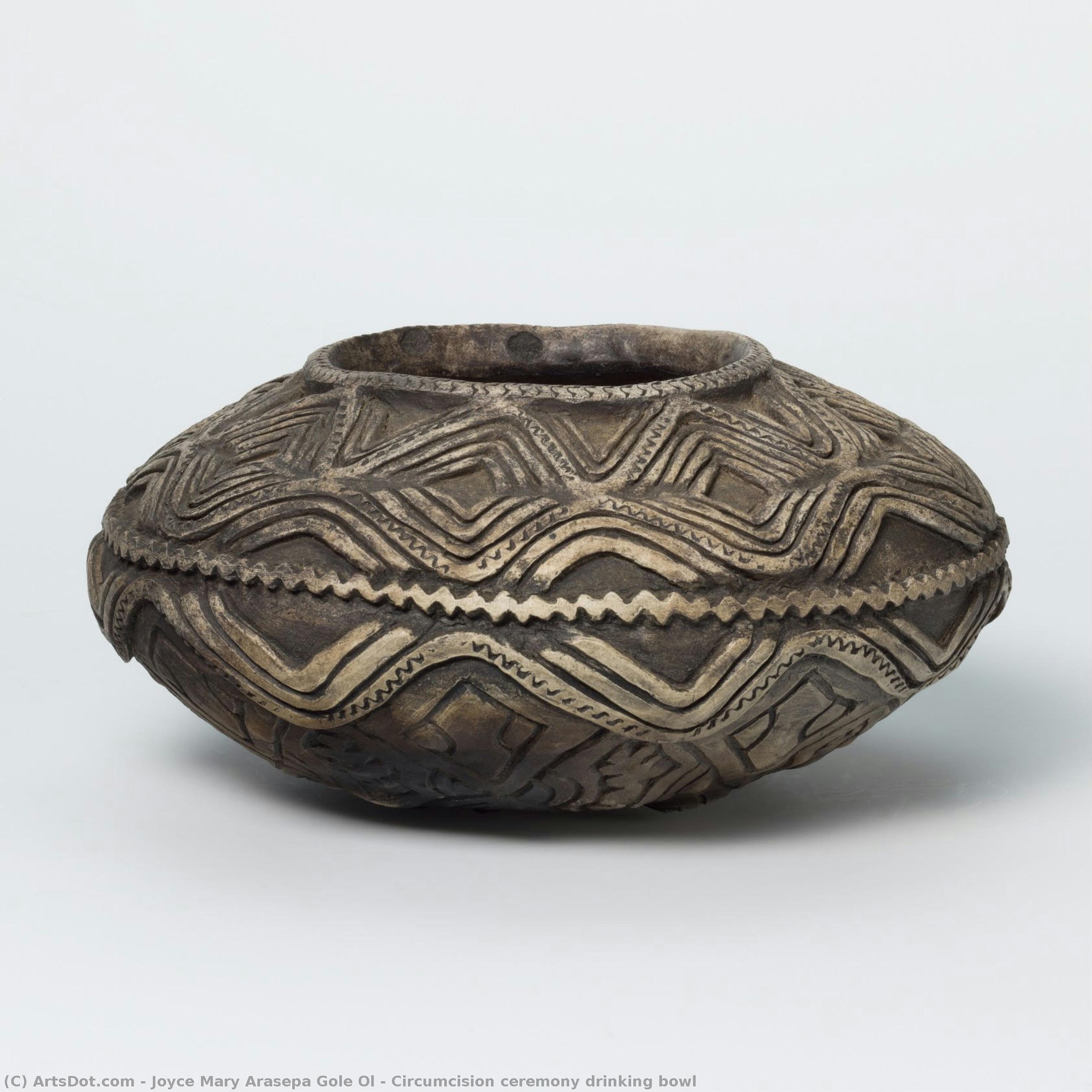 Circumcision Ceremony Drinking Bowl — Joyce Mary Arasepa Gole Ol