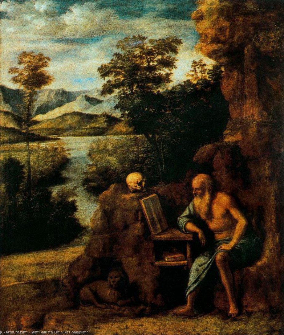 Saint Jerome In Yhe Desert — Giovanni Battista Cima Da Conegliano
