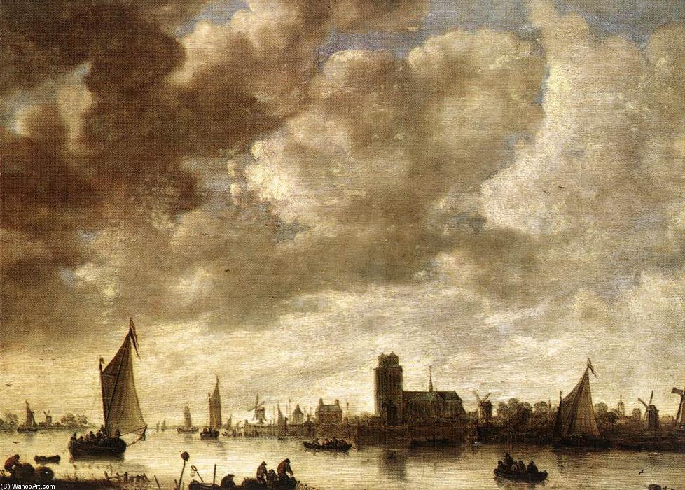View Of The Merwede Before Dordrecht — Jan Van Goyen