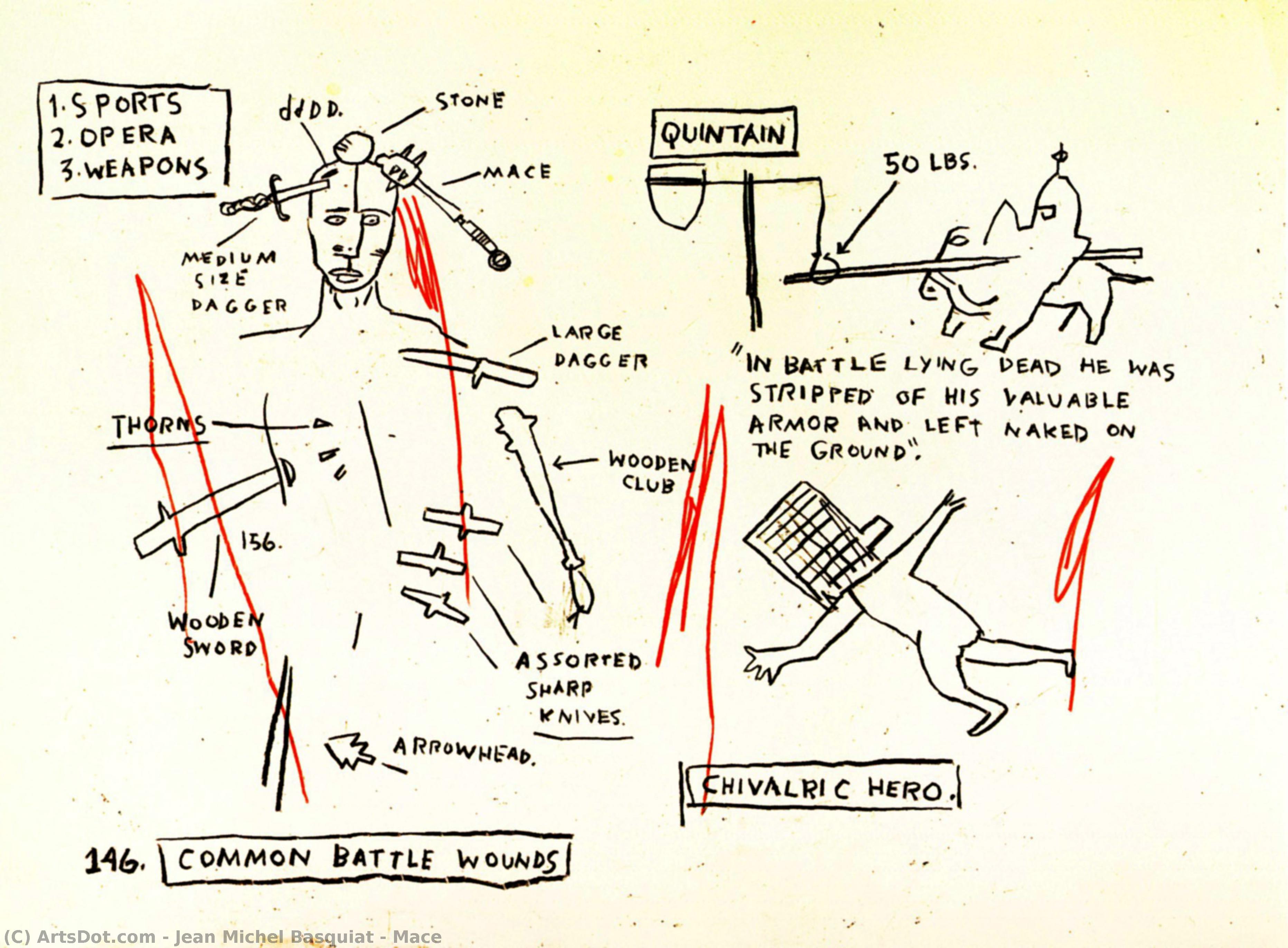 Mace — Jean Michel Basquiat