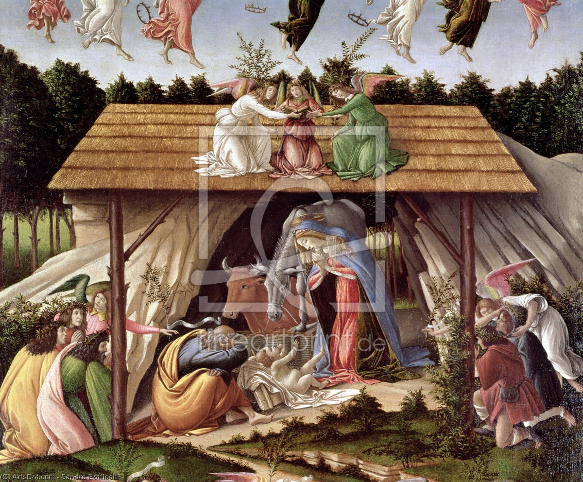 Mystic Nativity - — Sandro Botticelli
