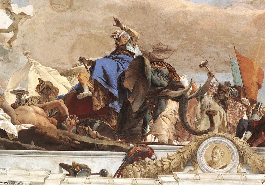 Apollo And The Continents (asia, Figure Of Asia) — Giambattista Tiepolo