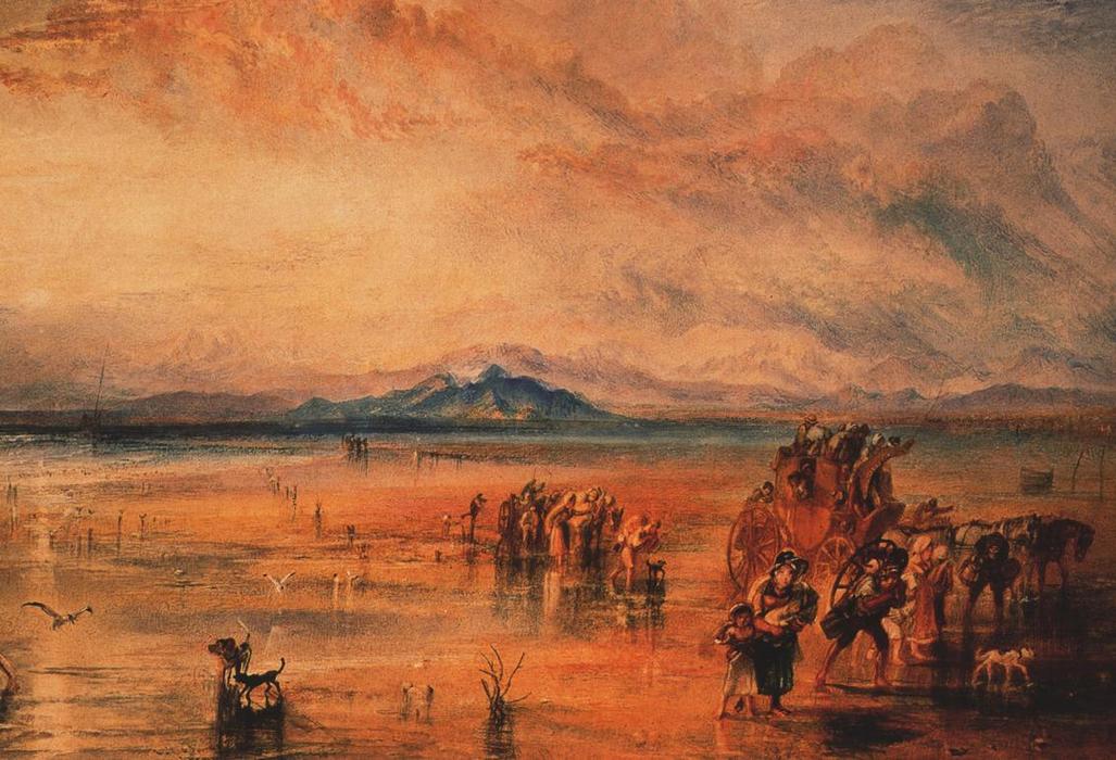 Lancaster Sands — Джозеф Маллард Уильям Тернер