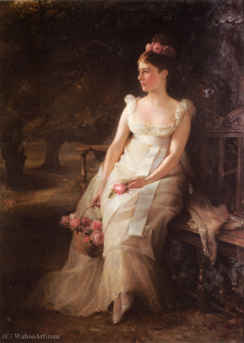 E The Debutante — Edward Robert Hughes