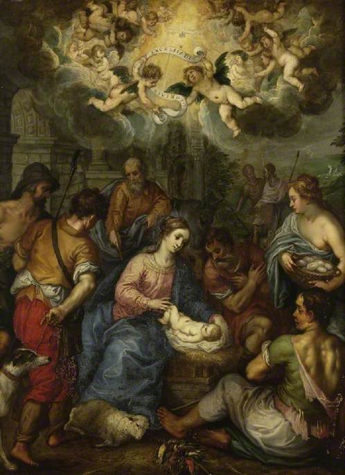 Adoration Of The Shepherds — Hendrik Van Balen I