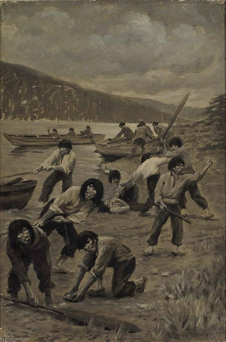 A Fight Among Yaghans — Charles Wellington Furlong