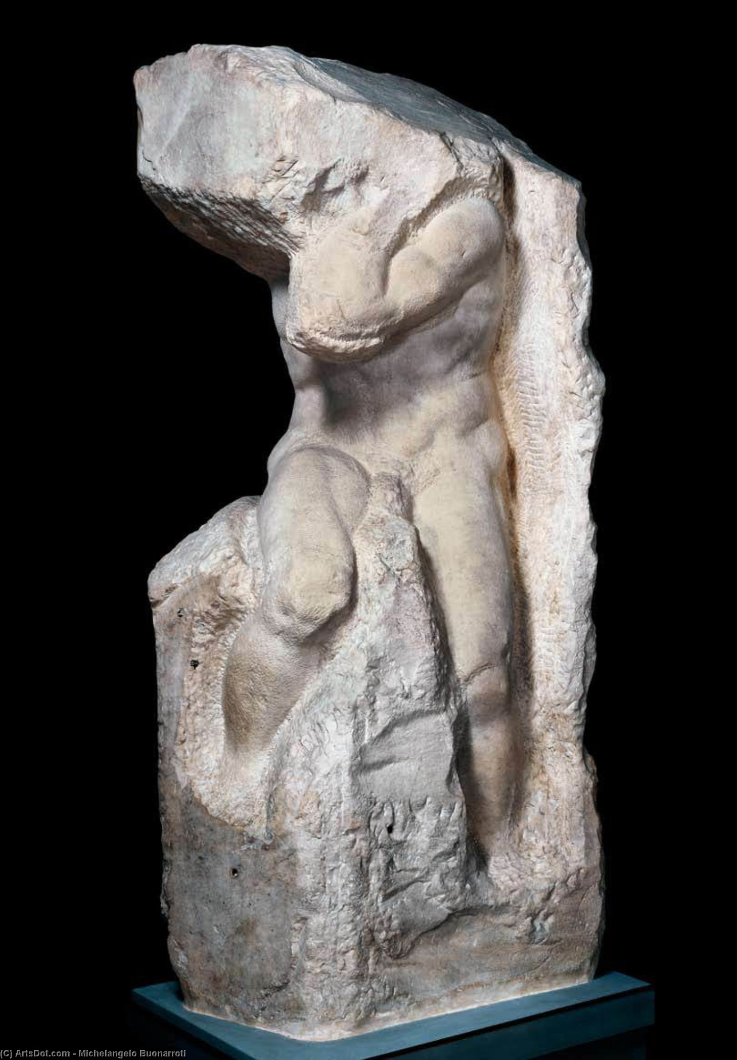 Slave (atlas) — Michelangelo Buonarroti