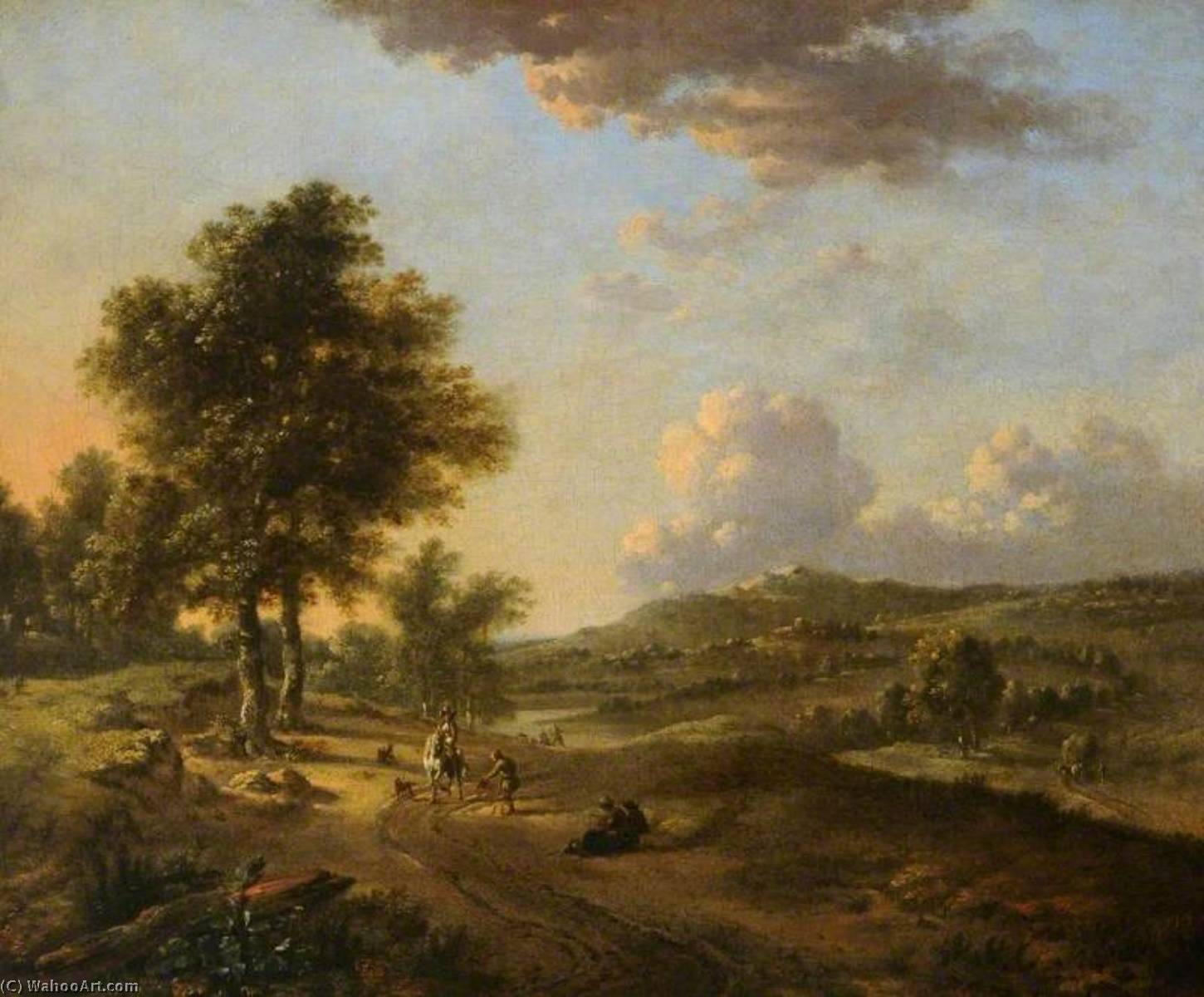 Landscape The Mendicant — Jan Jansz Vajnants