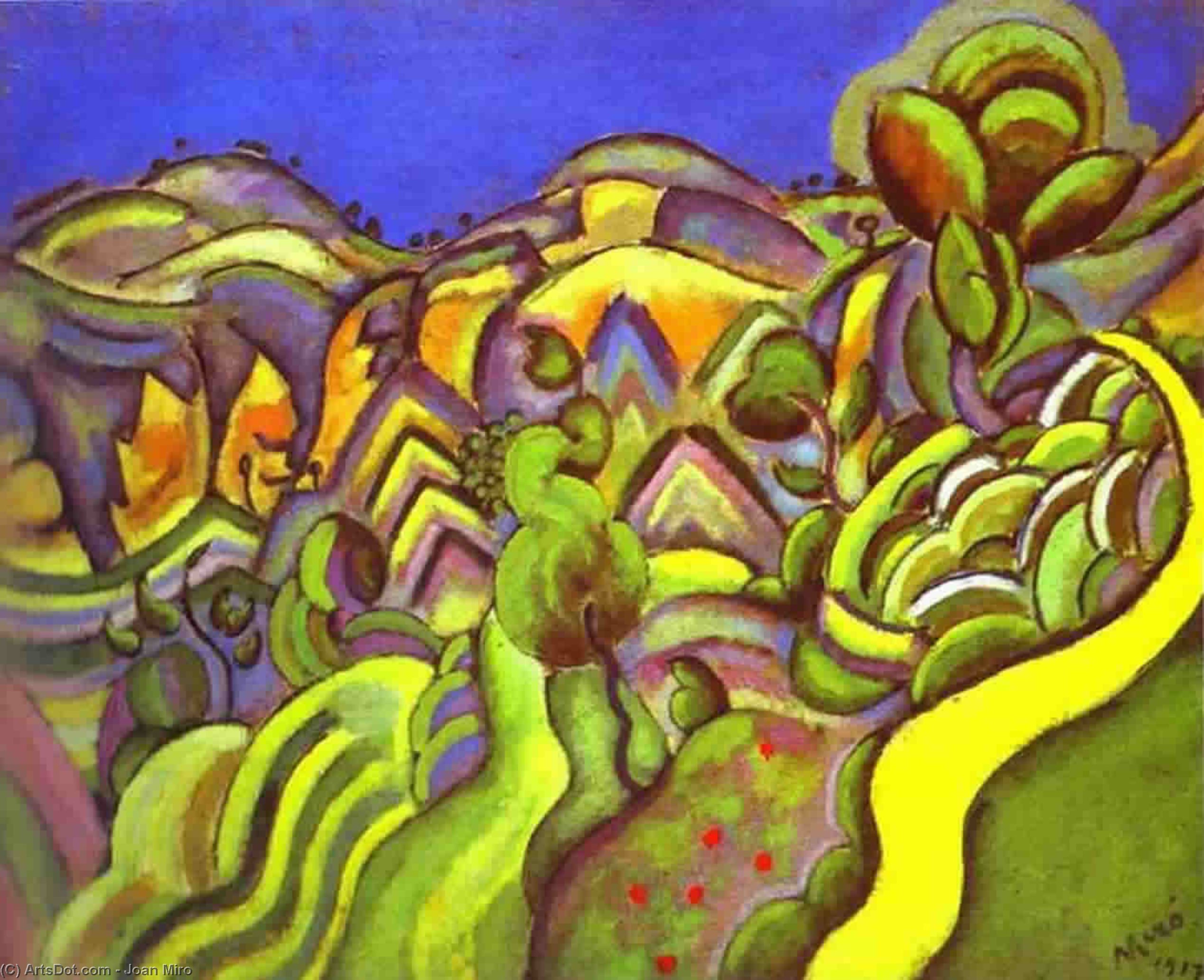 Ciurana, The Path — Жоан Миро