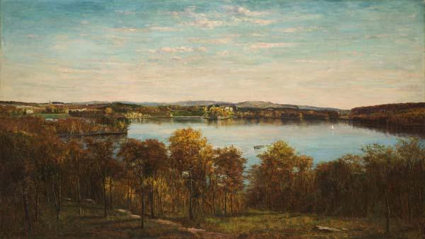 Lake Waban From Wellesley College — Frank Henry Shapleigh