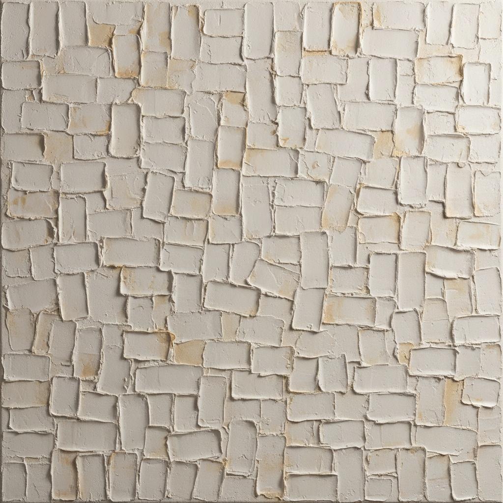 Monolithic Echoes In Cream: A Sculptural Study Of Tactile Serenity And Light — David Moreau