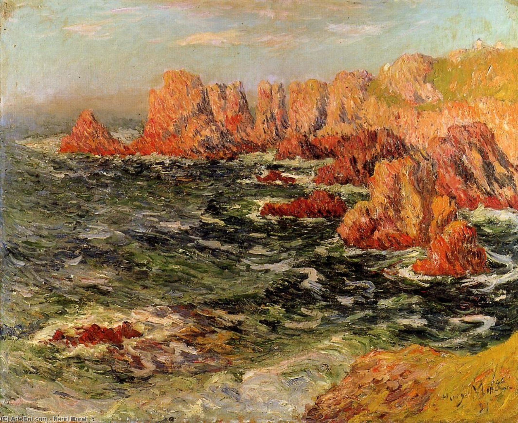 The Breton Coast — Henri Moret