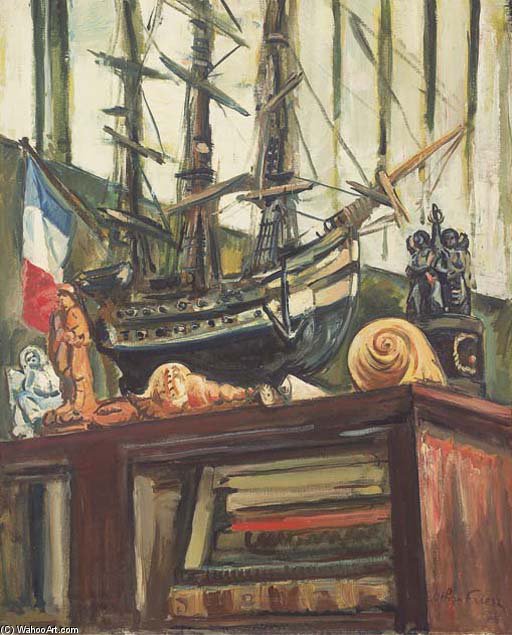 Bateau Et Coquillages — Emile Othon Friesz