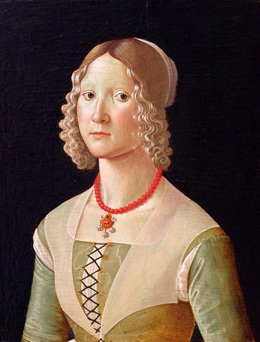 Portrait Of Giovane Donna — Domenico Ghirlandaio