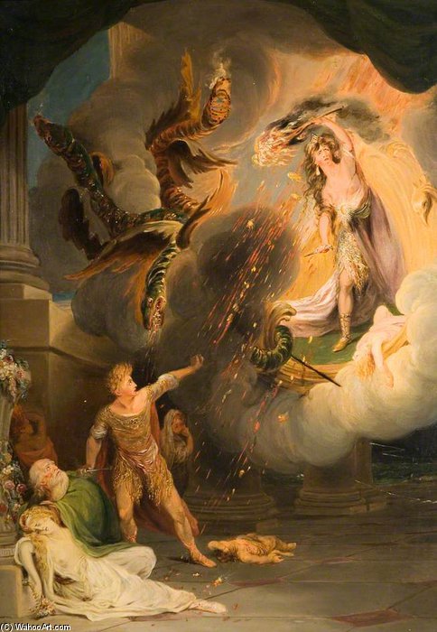 An Episode From The Story Of Jason And Medea — John Downman
