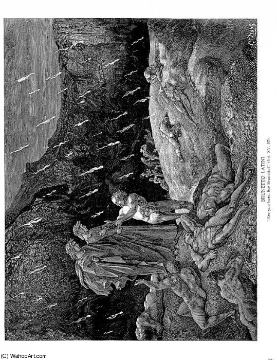 Brunetto Latini — Paul Gustave Doré