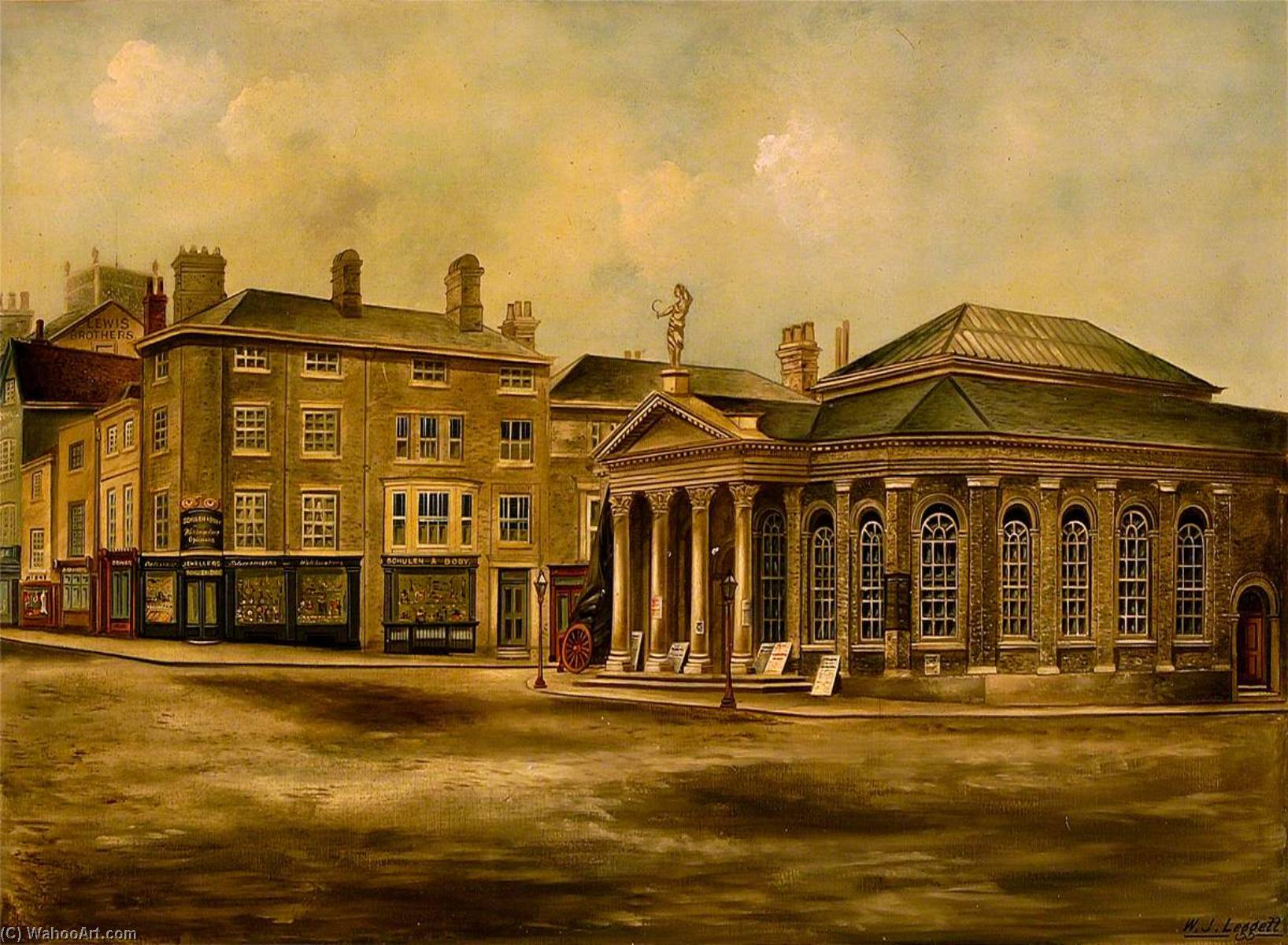 Old Corn Exchange, Ipswich (pulled Down In 1880) — William John Leggett