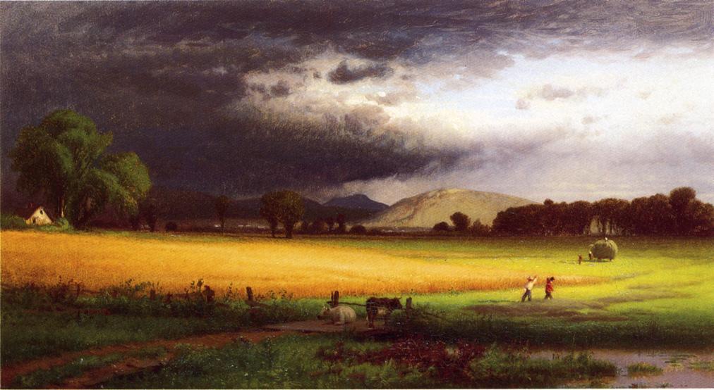 Harvest Scene - Valley Of The Delaware — William Hart
