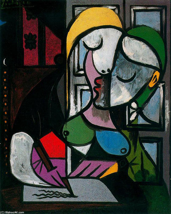 Woman Writing — Pablo Picasso