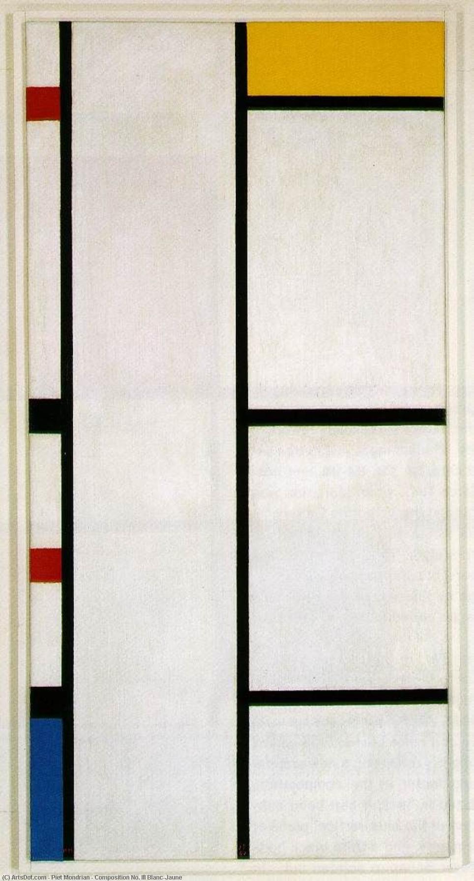 Composition No. Iii Blanc-jaune — Пит Мондриан