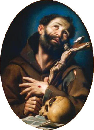 St. Francis Of Assisi — Bernardo Strozzi