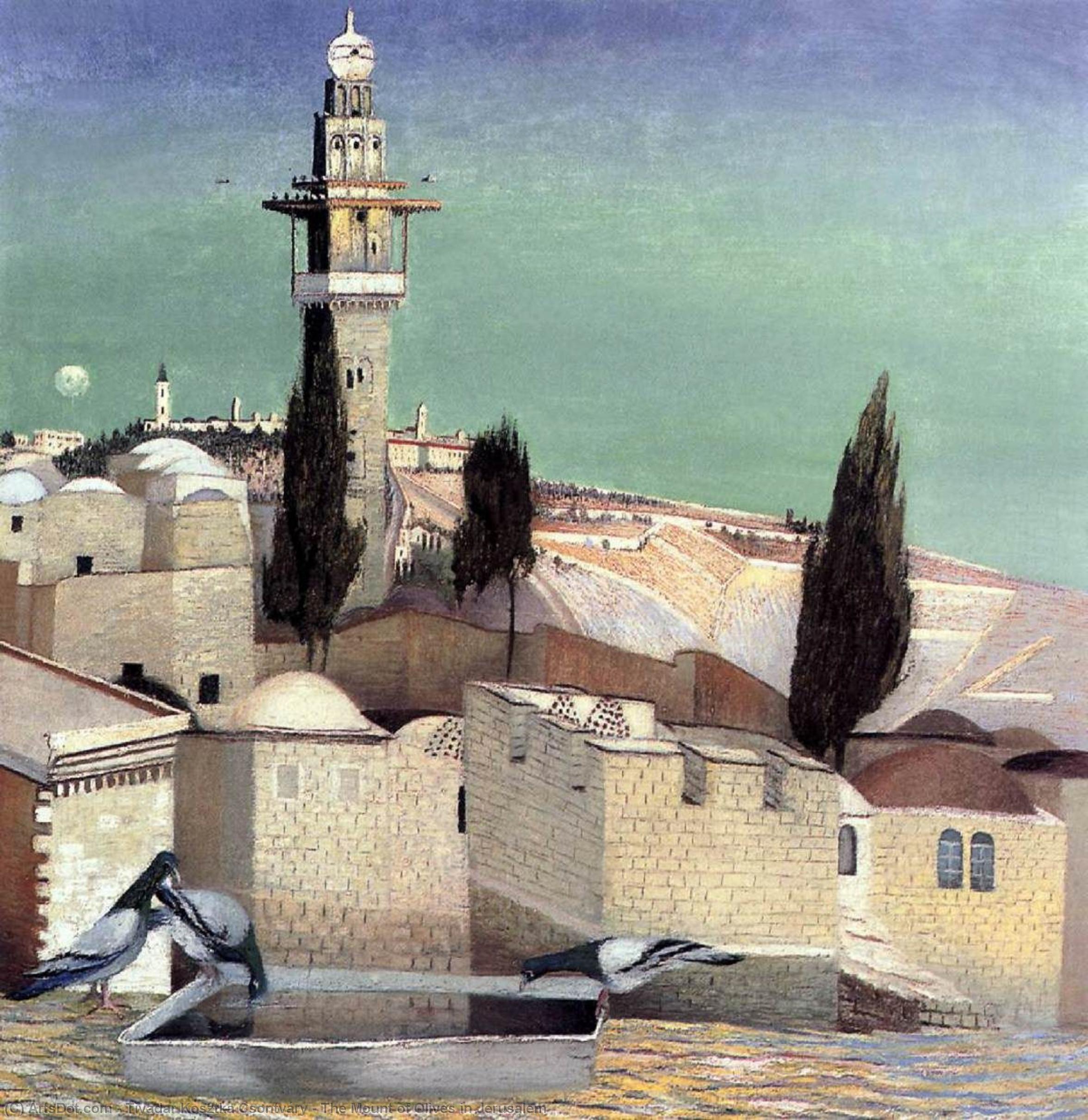 The Mount Of Olives In Jerusalem — Tivadar Csontváry Kosztka