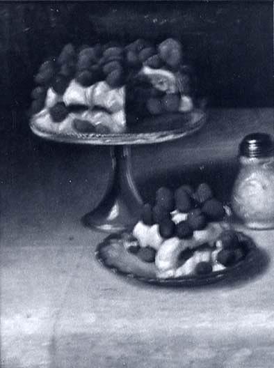 Strawberry Shortcake, (painting) — Frank Harold Hayward