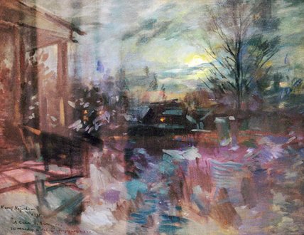 'i Was Hurrying To See You — Konstantin Alexeievitch Korovin
