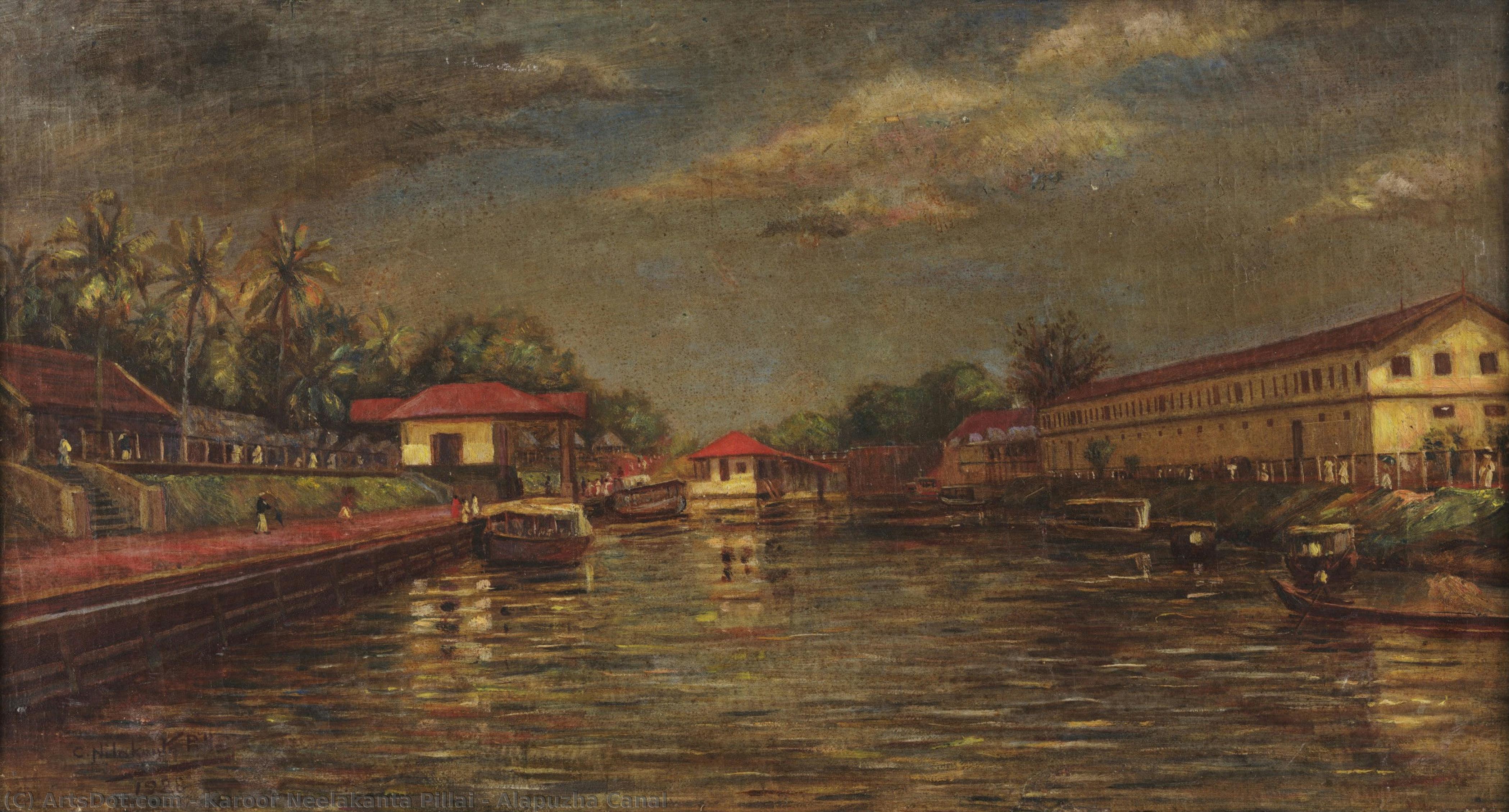 Alapuzha Canal — Karoor Neelakanta Pillai