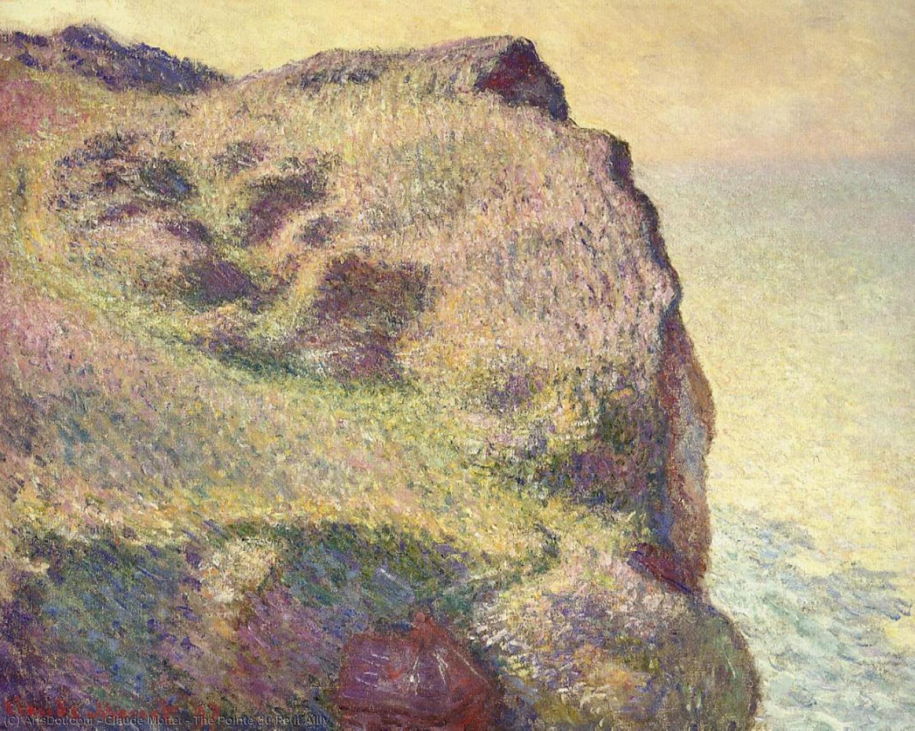 The Pointe Du Petit Ailly — Claude Monet
