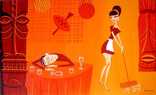 The Clean Up — Josh Agle (shag)