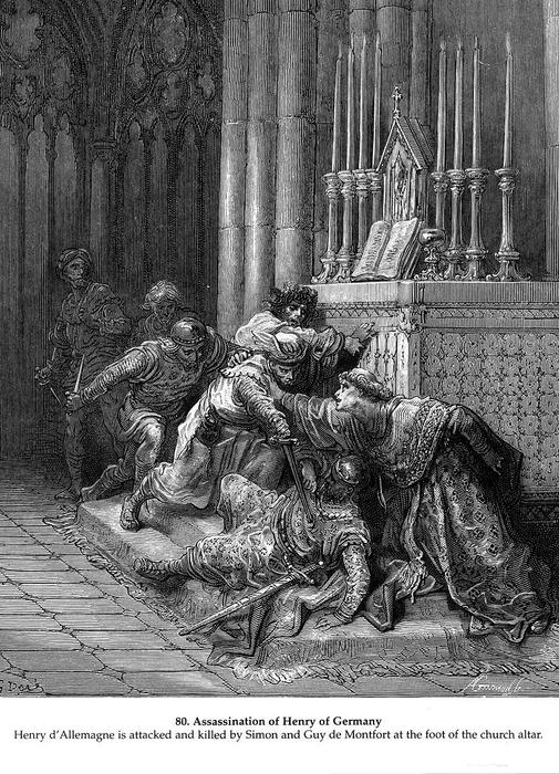 Assassination Of Henry Of Germany — ギュスターヴ・ドレ