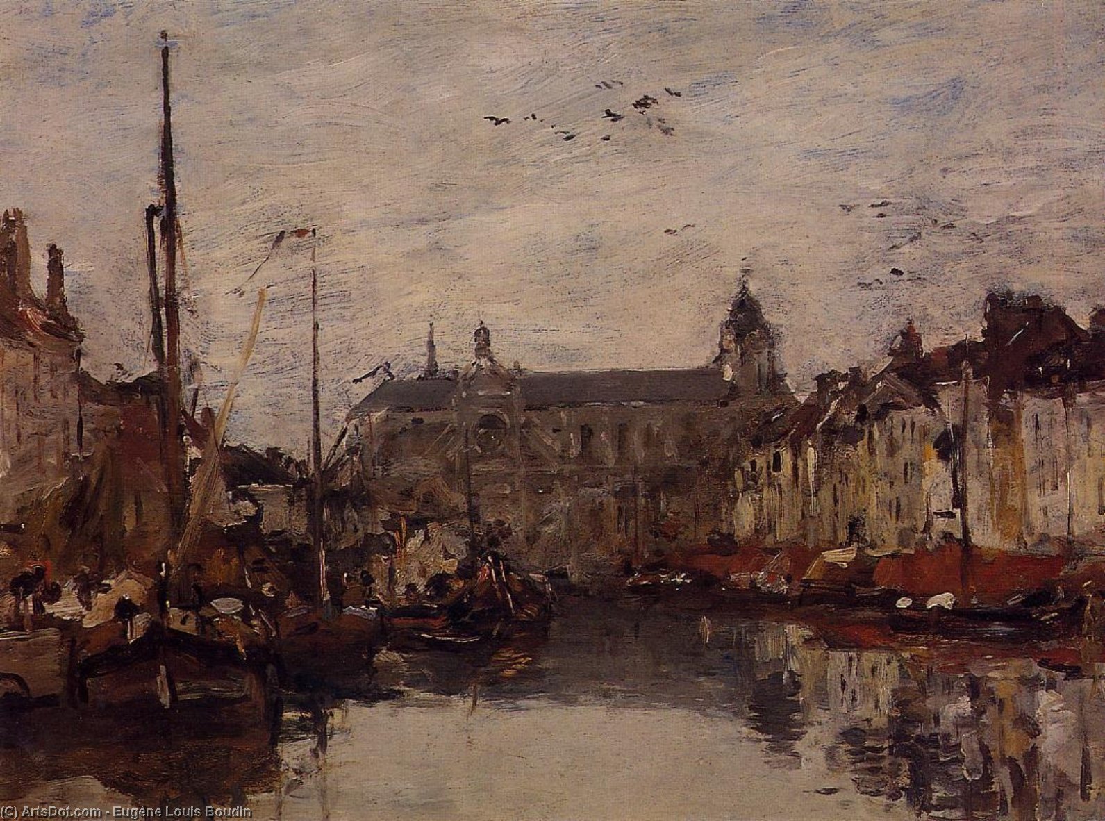 The Merchant Dock — Эвге́н Буден