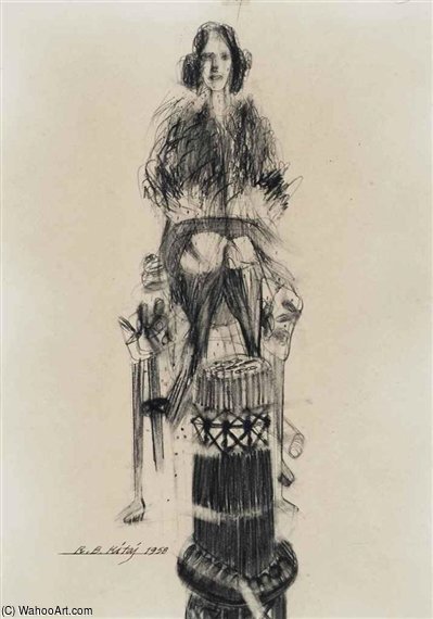 Figure Of A Woman — Ronald Brooks Kitaj
