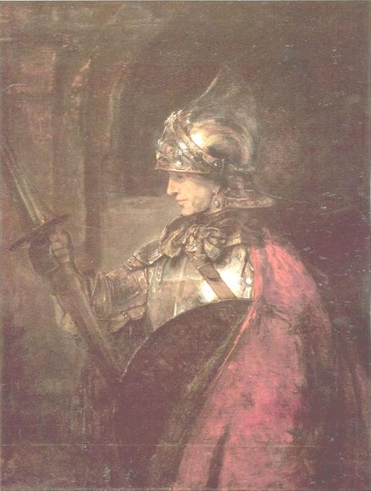 Man In Arms — Rembrandt Van Rijn