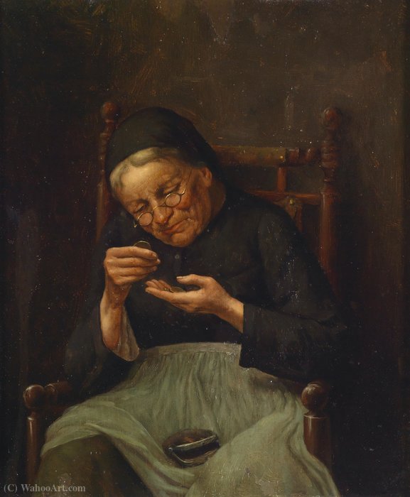 Radius Geldzählendes Mother — Meyer Georg Von Bremen (johann Georg Meyer)