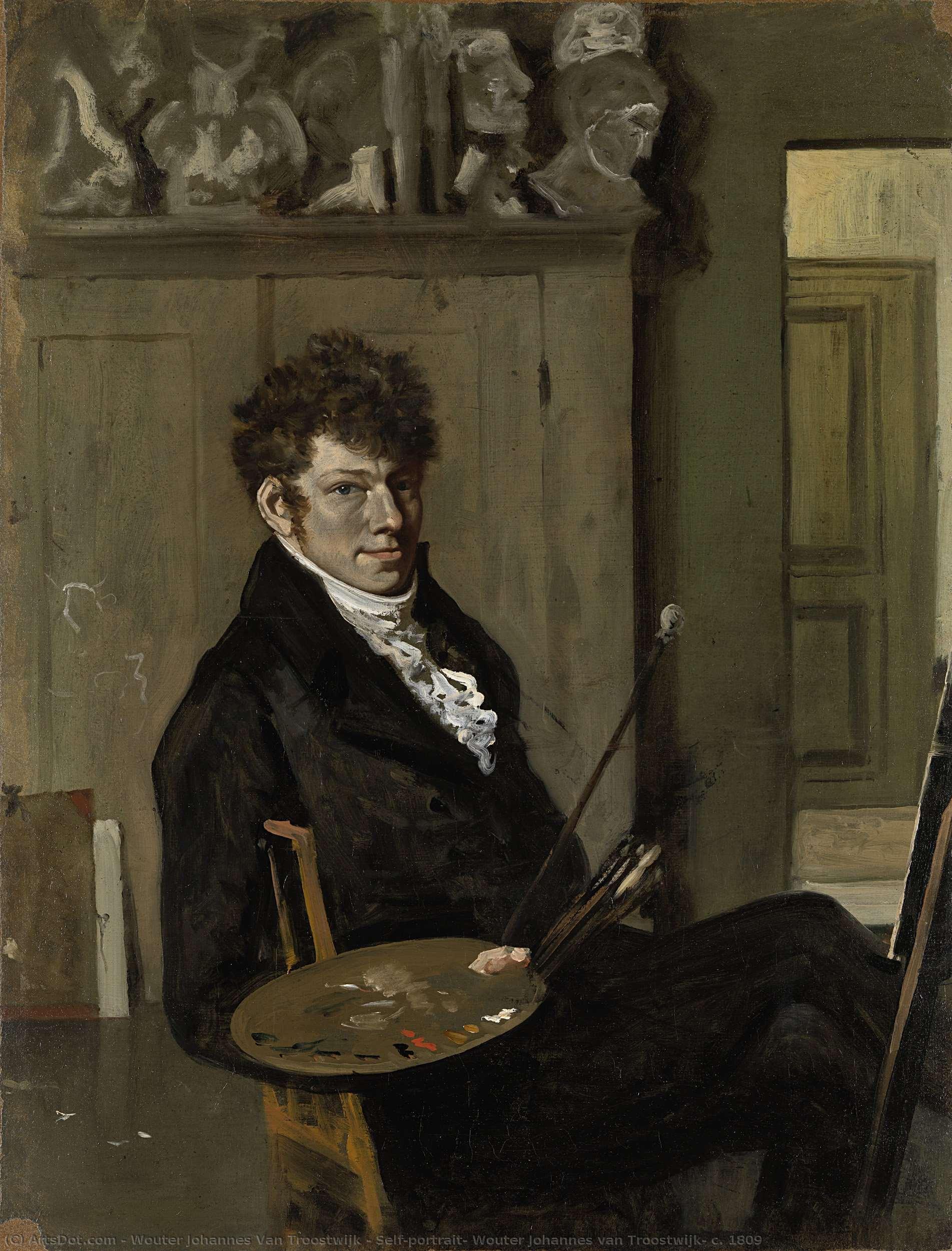 Self-portrait, Wouter Johannes Van Troostwijk, C. 1809 — Wouter Johannes Van Troostwijk