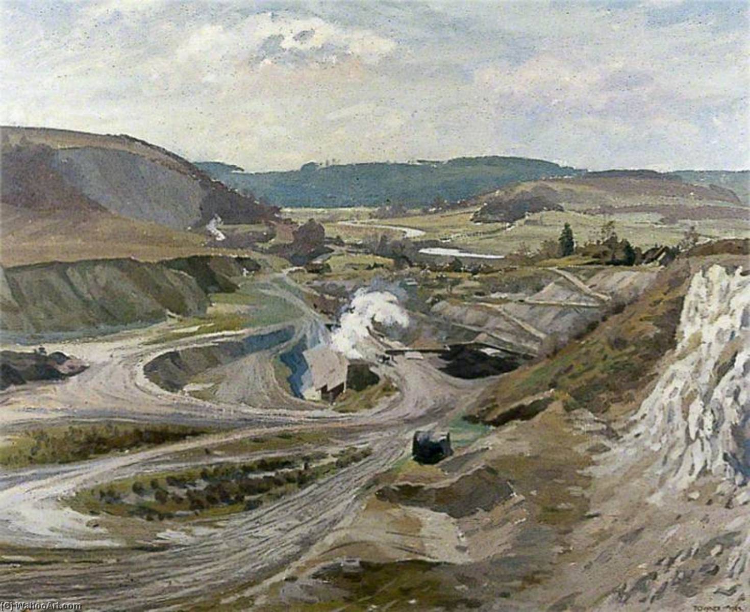 Chalk Quarries, Amberley — Donald Chisholm Towner