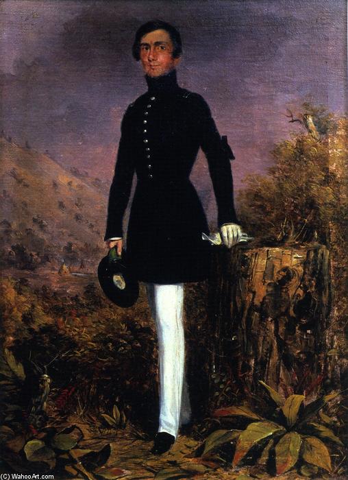 Portrait Of Lieutenant Henry Whiting — Charles Deas