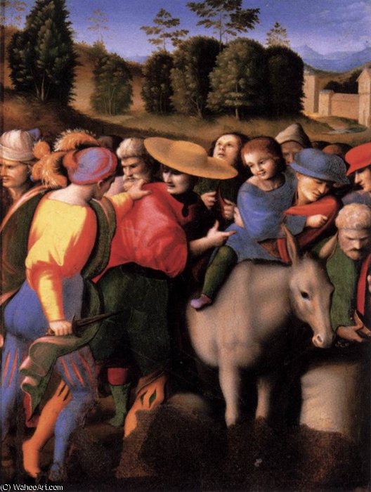 Scenes From The Story Of Joseph The Discovery Of The Stolen Cup — Francesco D'ubertino Verdi (bacchiacca)