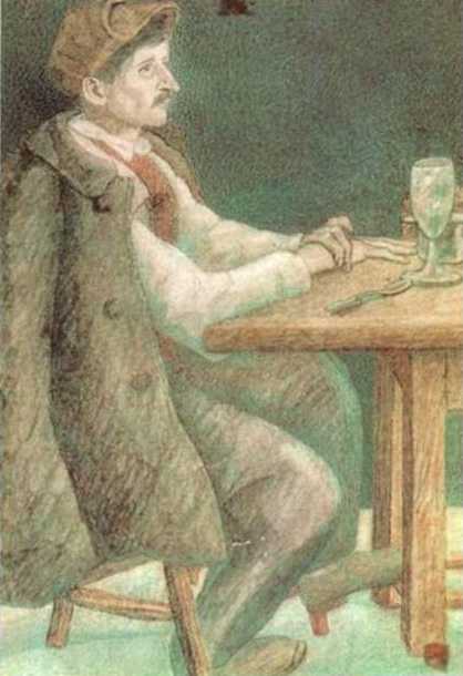A French Worker — Павел Филонов