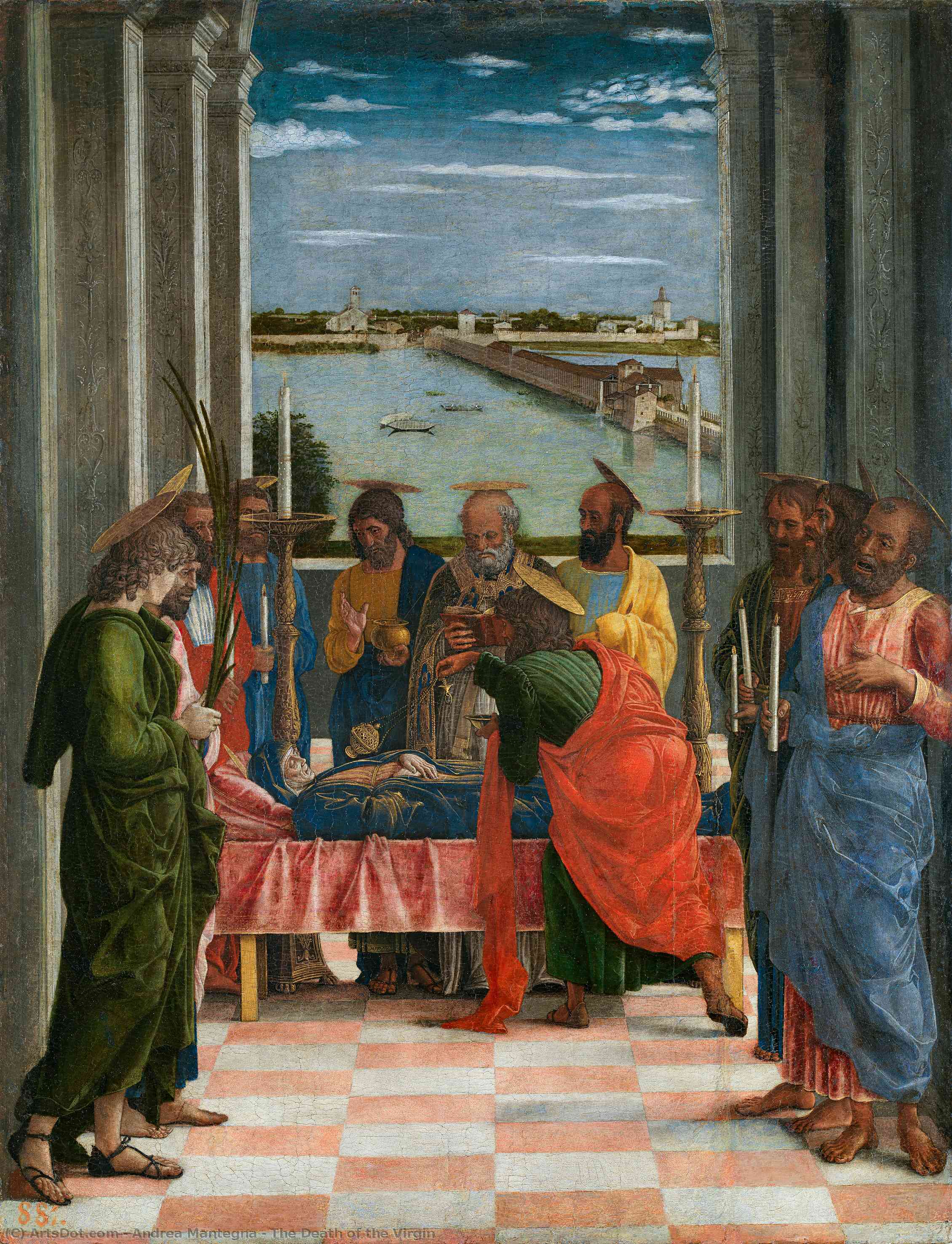 The Death Of The Virgin — Andrea Mantegna