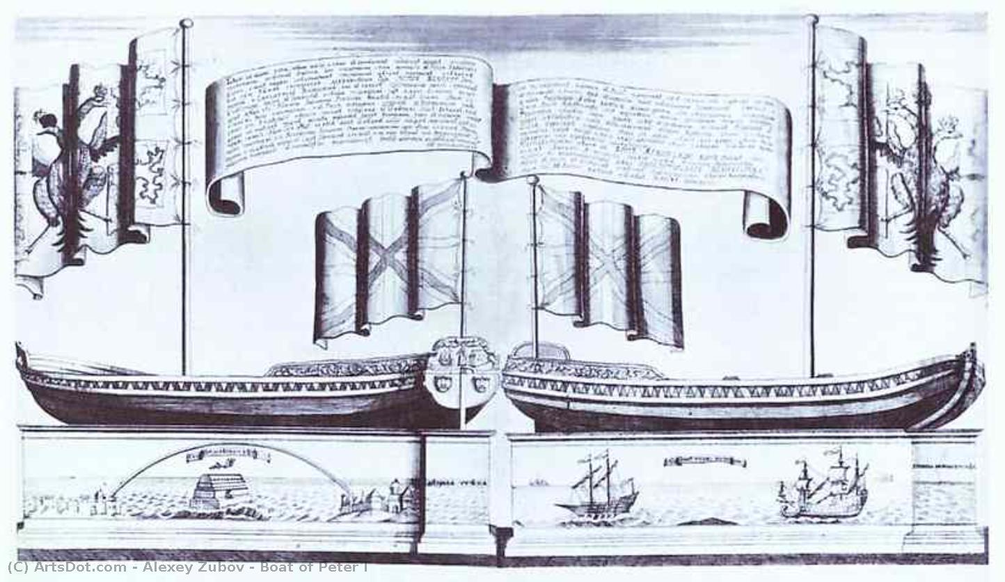 Boat Of Peter I — Aleksey Fyodorovich Zubov