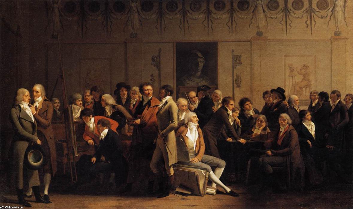 Meeting Of Artists In Isabey's Studio — Louis Léopold Boilly