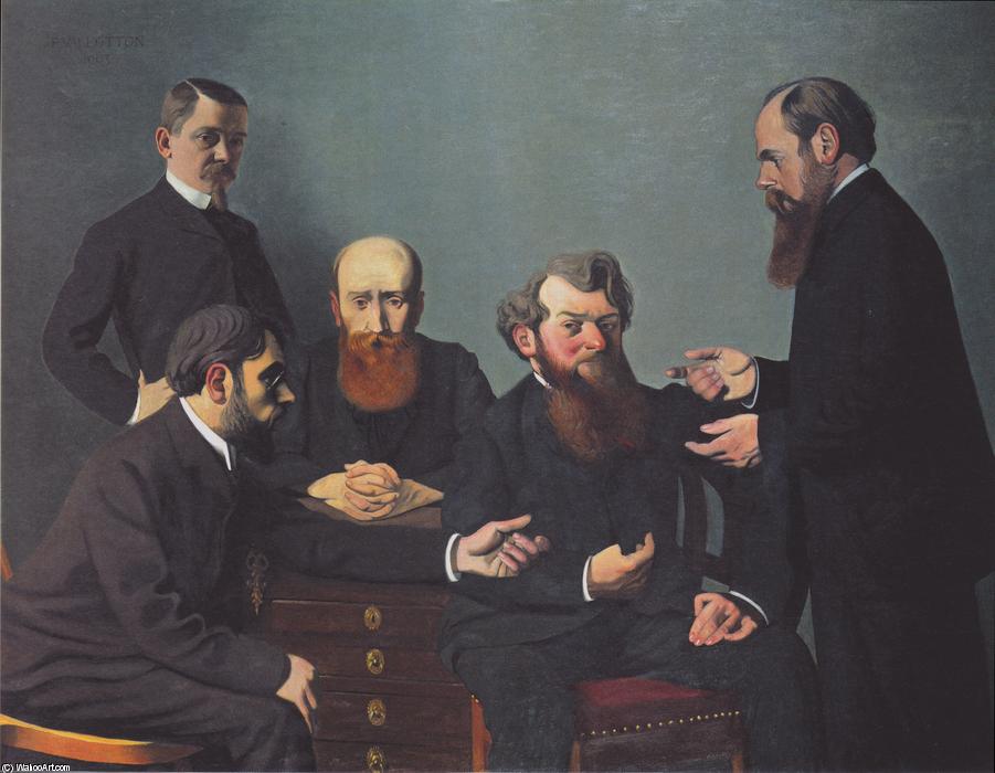 The Five Painters: Bonnard, Vuillard, Roussel, Cottet And Vallotton — Félix Vallotton