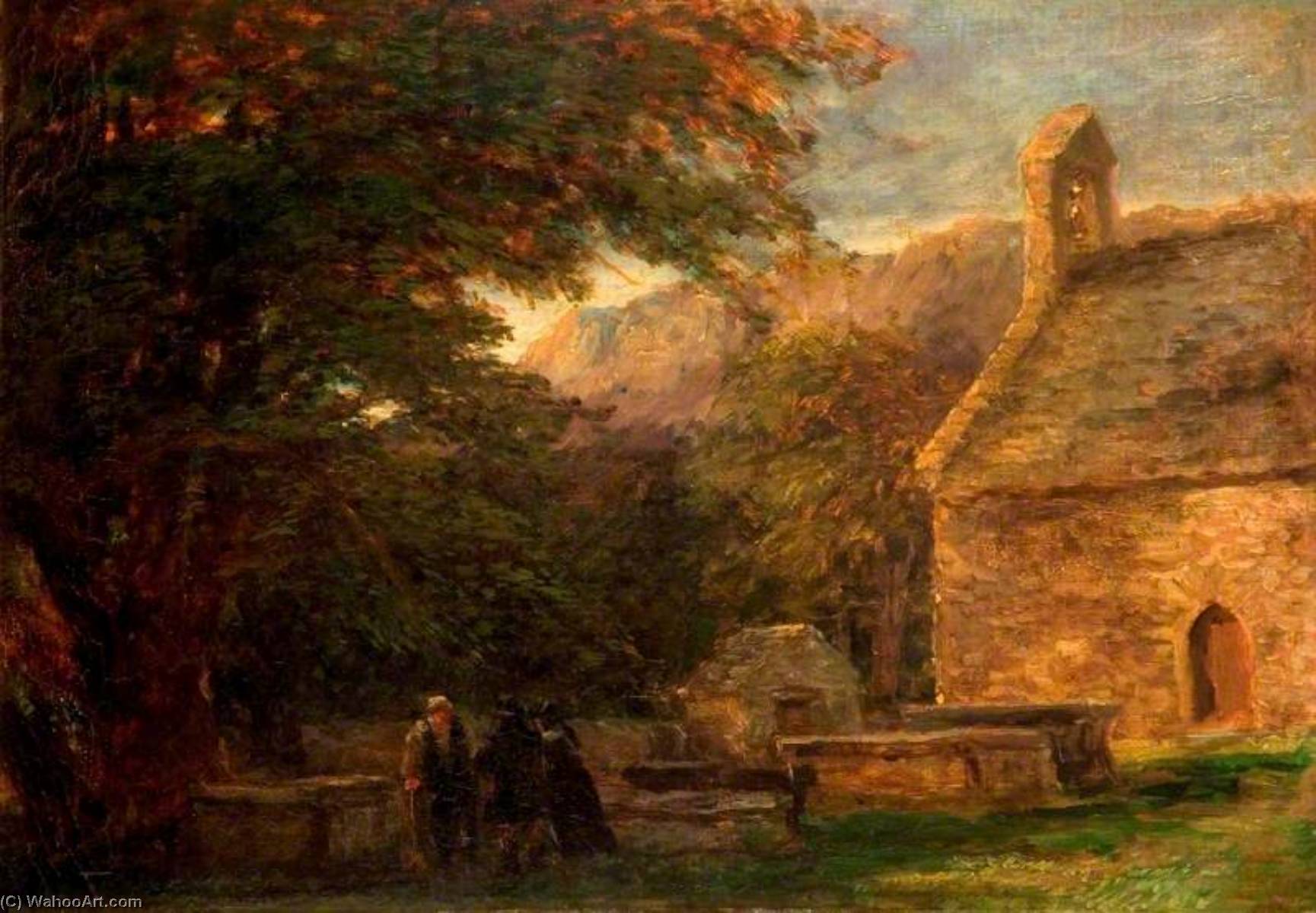 The Church, Betws Y Coed — David Koks Stariji