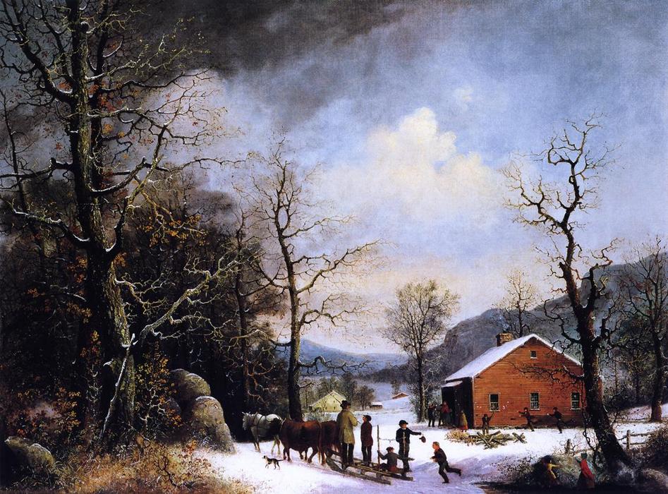 Winter Scene — Джордж Генри Дюри