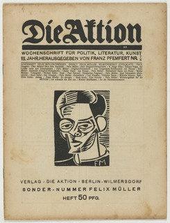 Die Aktion, Vol. 7, No. 7 8 — Conrad Felixmüller