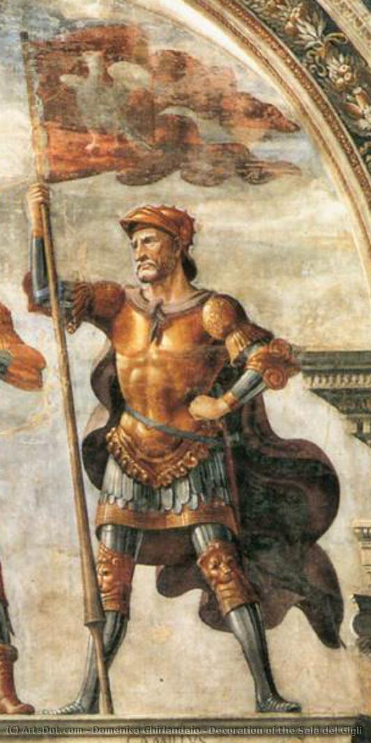 Decoration Of The Sala Del Gigli — Domenico Ghirlandaio