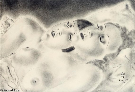 Les Deux Amies — Léonard Tsuguharu Foujita